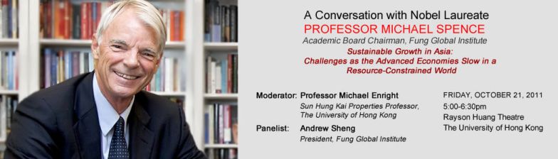 A Conversation with Nobel Laureate Professor Michael Spence