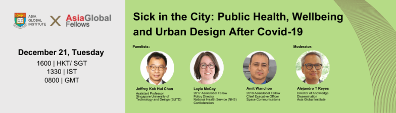 Sick in the City: Public Health, Wellbeing and Urban Design After Covid-19