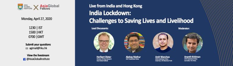 India Lockdown: Challenges to Saving Lives and Livelihood