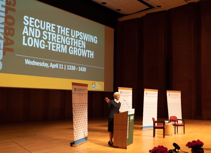 Christine Lagarde - Secure the Upswing and Strengthen Long-term Growth