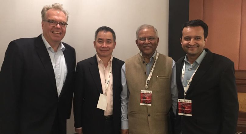 Zhiwu Chen and Heribert Dieter from Asia Global Institute, and 2019 AsiaGlobal Fellow Ananth Krishnan shared their insights at the 3rd India Forum on China