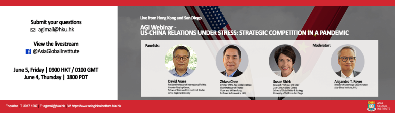 US-China Relations Under Stress: Strategic Competition in a Pandemic